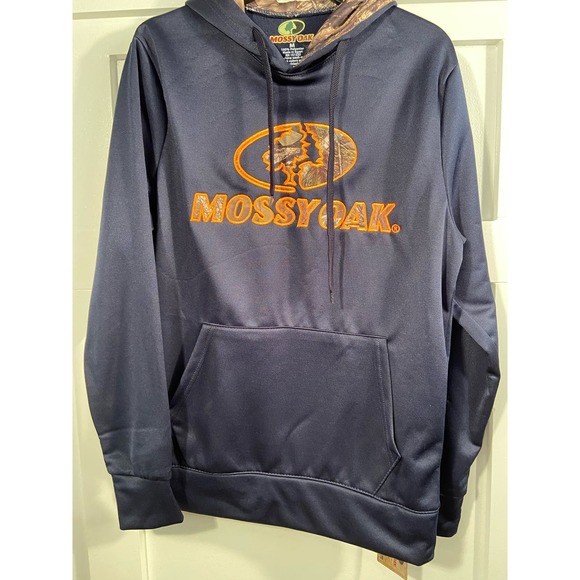 Mossy Oak Lined Camouflage Sweatshirt Hoodie - SZ M * MSS05 - Picture 1 of 9